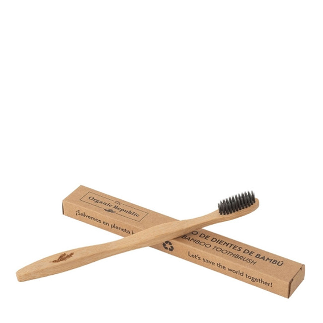 TheOrganicRepublicBambooToothbrush The Organic Republic Bamboo Toothbrush