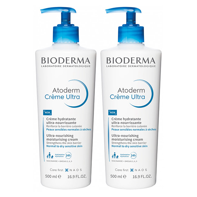 BiodermaAtodermCremeUltra2x500ml Bioderma Atoderm Crème Ultra Crema Hidratante 2x500ml - Image 1