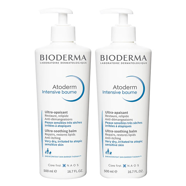 BiodermaAtodermIntensiveBaumeUltra-SoothingBalm2x500ml Bioderma Atoderm Intensive Baume Bálsamo 2x500ml - Image 1
