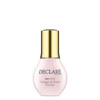 Bottle  of  Declaré  Age  Control  Collagen  &  Elastin  Booster  by  Declaré,  a  lightweight  booster  indicated  for  skin  firmness  and  elasticity.