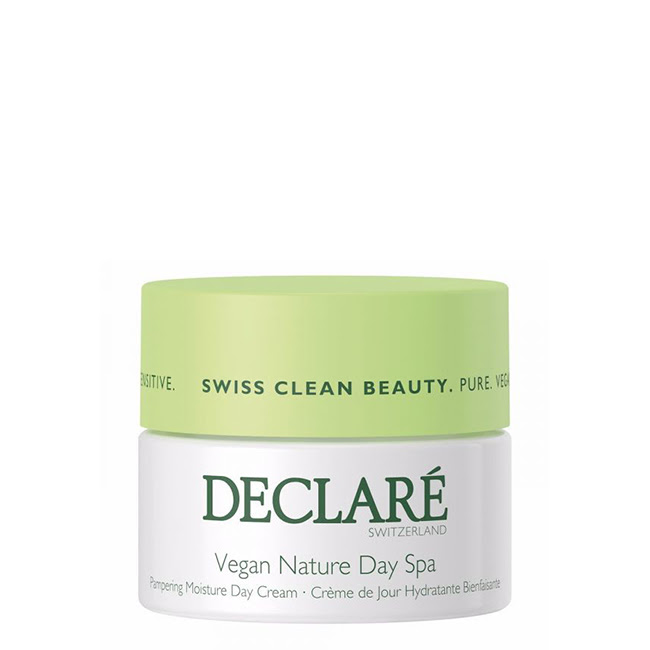 DeclaréVeganNatureDaySpaMoistureDayCream50ml Jar of Declaré Vegan Nature Day Spa Moisture Day Cream by Declaré, a velvety cream indicated for intense hydration.