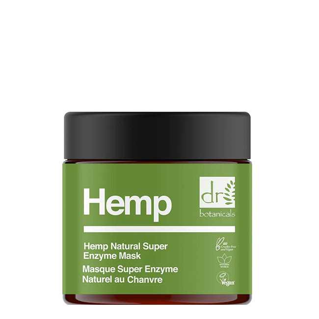 DrBotanicalsHempInfusedSuperNaturalEnzymeMask60ml Dr. Botanicals Hemp Infused Super Natural Máscara 60ml - Image 1
