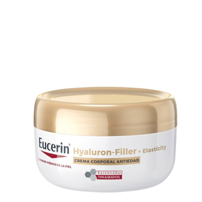 EucerinHyaluron-Filler+ElasticityBodyCream200ml Bottle of Eucerin Hyaluron-Filler
