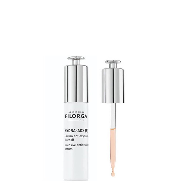 FilorgaHydra-Aox5IntensiveAntioxidantSerum30ml Bottle of Filorga Hydra-Aox 5 Intensive Antioxidant Serum by Filorga, a serum indicated for correcting first signs of ageing.