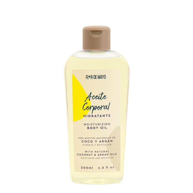 FlordeMayoCoconutandArganOilMoisturizingBodyOil200ml Flor de Mayo Coconut and Argan Oil Moisturizing Body Oil 200ml