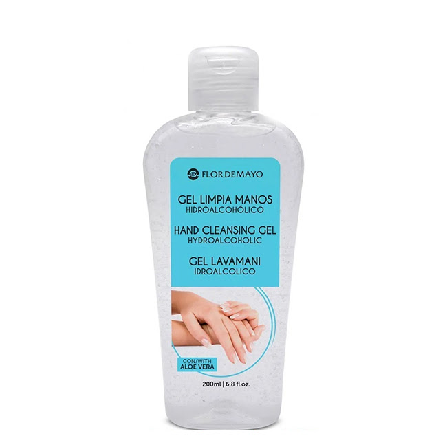 FlordeMayoHydroalcoholicHandCleansingGel200ml Flor de Mayo Hydroalcoholic Hand Cleansing Gel 200ml
