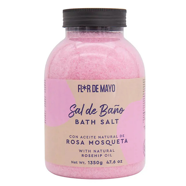 FlordeMayoRosehipOilBathSalt1350g Flor de Mayo Rosehip Oil Bath Salt 1350g