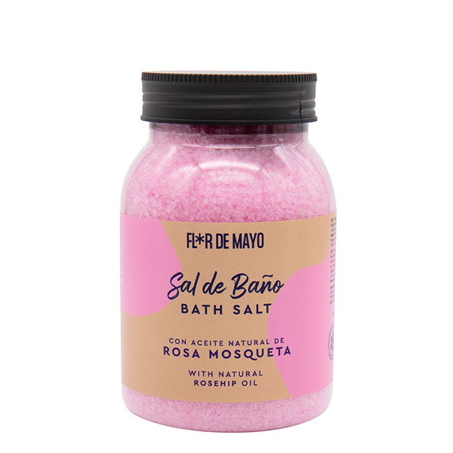 FlordeMayoRosehipOilBathSalt650g Flor de Mayo Rosehip Oil Bath Salt 650g