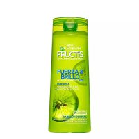 Bottle  of  Garnier  Fructis  Strength  &  Shine  2-in-1  Shampoo  by  Garnier,  a  toning  shampoo  indicated  for  strengthening  normal  hair.