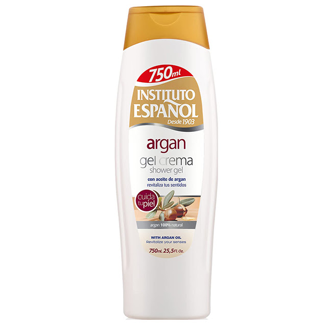 InstitutoEspanolArganShowerGel750ml Instituto Español Argão Gel Creme de Banho 750ml - Image 1