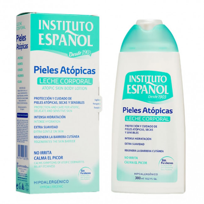 InstitutoEspanolAtopicSkinHypoallergenicBodyLotion300ml Instituto Español Pele Atópica Loção Corporal Hipoalergénica 300ml - Image 1