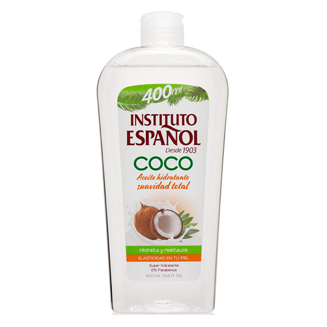 InstitutoEspanolCoconutBodyOil400ml インスティテュート・エスパニョール ココナッツ・ボディオイル 400ml - 画像 (1)