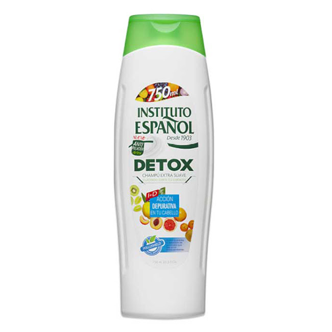 InstitutoEspanolDetoxExtraMildShampoo750ml Instituto Español Detox Champú Extrasuave 750ml - Image 1