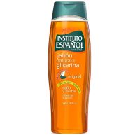 Bottle  of  Glycerin  Shower  Gel  by  Instituto  Español,  a  shower  gel  indicated  for  nourishing  dry  to  very  dry  skin.