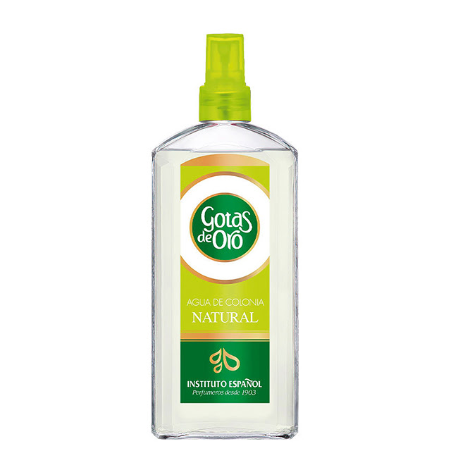 InstitutoEspanolGotasdeOroNaturalCologneWater400ml Instituto Español Gotas de Oro Natural Agua de Colonia 400ml - Image 1