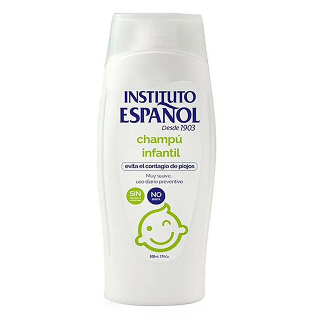 InstitutoEspañolLicePreventionShampooforChildren500ml Bottle of Instituto Español Lice Prevention Shampoo for Children by Instituto Español, a shampoo indicated to prevent lice.