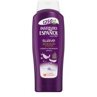 Bottle  of  Instituto  Español  Smooth  Shower  Gel  by  Instituto  Español,  a  shower  gel  indicated  for  cleansing  and  softening  the  skin.