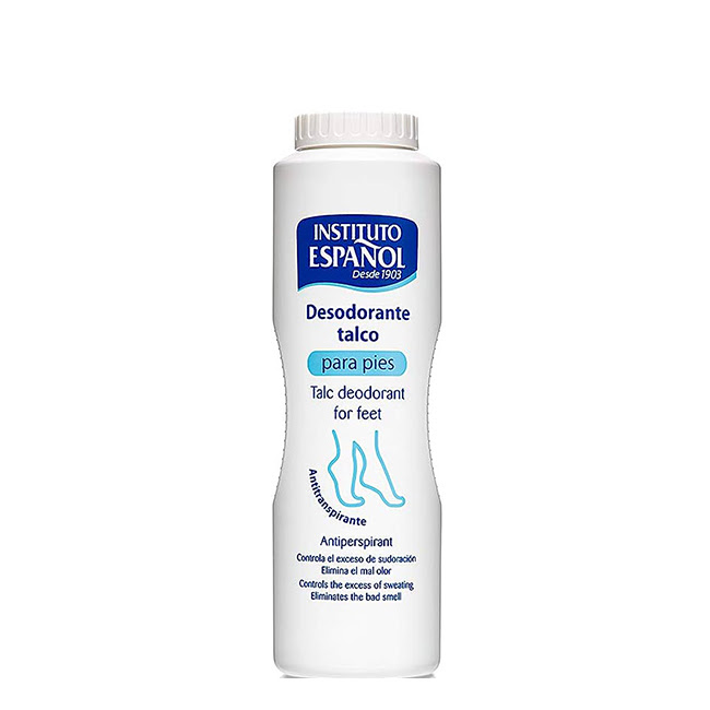 InstitutoEspañolTalcDeodorantforFeet185g Instituto Español Talc Deodorant for Feet 185g