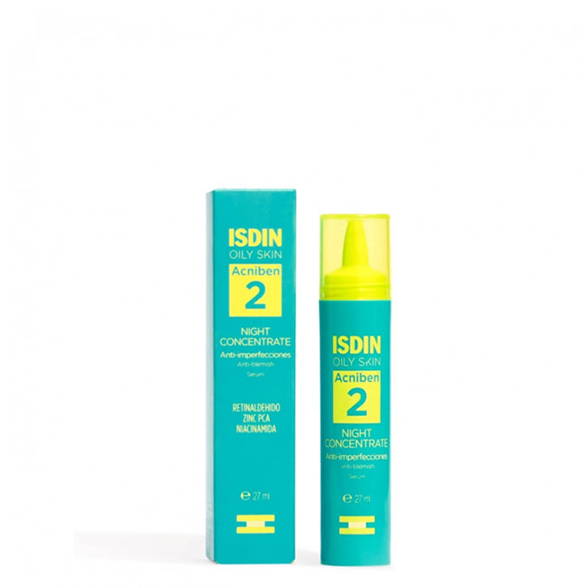 IsdinAcnibenOilySkinNightConcentratedSerum27ml Isdin Acniben Oily Skin Sérum de Noite Concentrado 27ml - Image 1