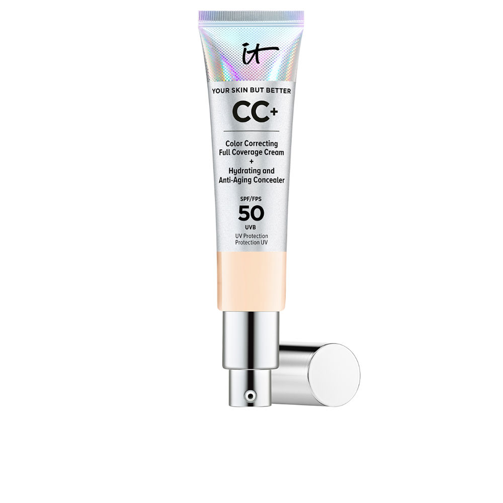 It Cosmetics CC+ Cream Full Coverage Foundation SPF50+ Color Fair Light 32ml_1 It Cosmetics CC+ Cream Full Coverage Foundation SPF50+ Color Fair Light 32ml
