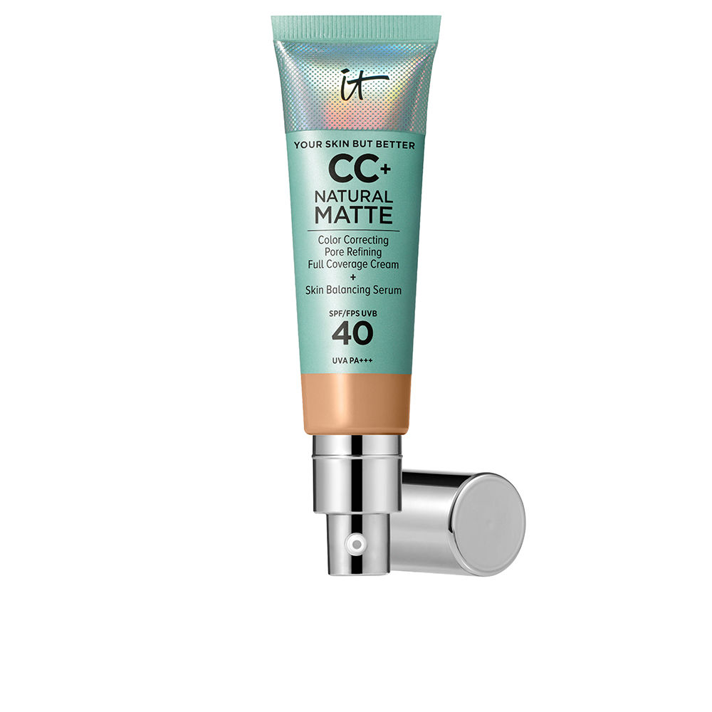 It Cosmetics Cc+ Natural Matte Cream Foundation SPF40 Color Neutral Tan 32ml It Cosmetics CC+ Natural Matte Cream Foundation SPF40 Color Neutral Tan 32ml - Image 1