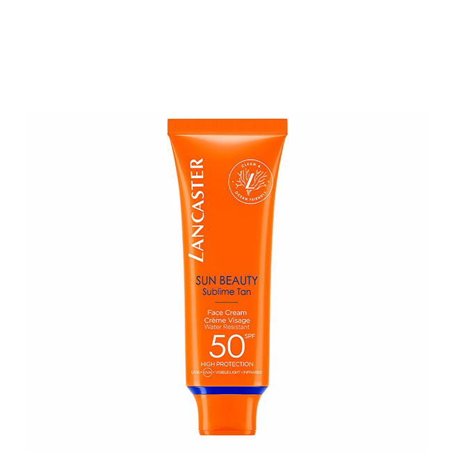LancasterSunBeautyFaceCreamSPF5050ml Lancaster Sun Beauty Creme Facial SPF50 50ml - Image 1