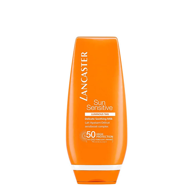 LancasterSunSensitiveDelicateSoothingMilkSPF50125ml Lancaster Sun Sensitive Delicate Leite Suavizante SPF50 125ml - Image 1
