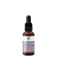 Bottle  of  Segle  Clinical  Restaura  Serum  by  Segle,  a  rejuvenating  serum  indicated  for  smoothing  expression  wrinkles.