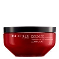 Jar  of  Shu  Uemura  Color  Lustre  Brilliant  Glaze  Treatment,  a  protective  mask  indicated  for  moisturizing  and  preventing  color  fading.