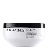 Jar  of  Shu  Uemura  Izumi  Tonic  Strengthening  Treatment,  a  nourishing  mask  indicated  for  repairing  and  strengthening  fragile  hair.