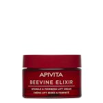 Jar  of  Apivita  BeeVine  Elixir  Wrinkle  and  Firmness  Lift  Light  Cream  by  Apivita,  a  light  cream  indicated  for  firming  and  moisturizing.