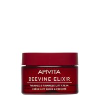 Jar  of  Apivita  BeeVine  Elixir  Wrinkle  and  Firmness  Lift  Light  Cream  by  Apivita,  a  light  cream  indicated  for  firming  and  moisturizing.