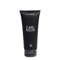 Bottle  of  Carl  &  Son  Face  Wash  by  Carl  &  Son,  a  foaming  gel  cleanser  indicated  for  removing  impurities  from  mens  skin.