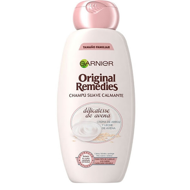 GarnierOriginalRemediesOatDélicatesseShampoo600ml Garnier Original Remedies Oat Délicatesse Shampoo 600ml
