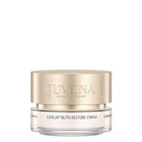 Jar  of  Juvena  Juvelia  Nutri-Restore  Cream  by  Juvena,  an  anti-wrinkle  cream  indicated  for  fighting  signs  of  aging  and  loss  of  elasticity.