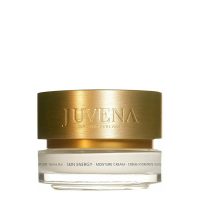 Jar  of  Juvena  Skin  Energy  Moisture  Cream  by  Juvena,  a  light  cream  indicated  for  intensely  moisturizing  and  energizing  facial  skin.