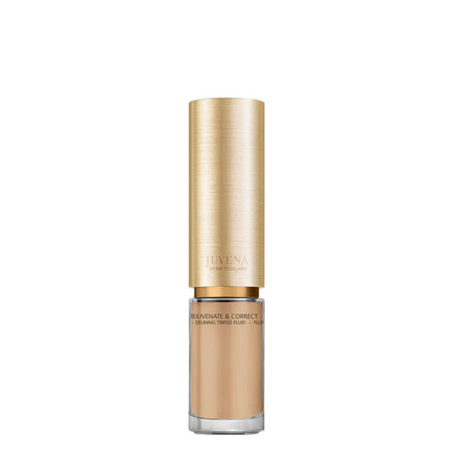 JuvenaSkinRejuvenateDeliningTintedFluid50ml Bottle of Juvena Skin Rejuvenate Delining Tinted Fluid by Juvena, a smooth fluid indicated for correcting lines and evening complexion.