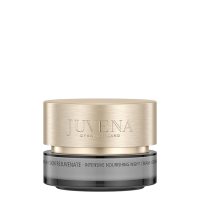 Jar  of  Juvena  Skin  Rejuvenate  Intensive  Nourishing  Night  Cream  by  Juvena,  a  light  cream  indicated  for  nourishing  skin  during  sleep.
