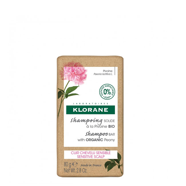 KloranePeonyShampooBar80g Klorane Peónia Shampoo Sólido 80g - Image 1