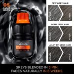 L'Oreal Men Expert One-Twist Hair Color 5 Light Brown 50ml - Image 2