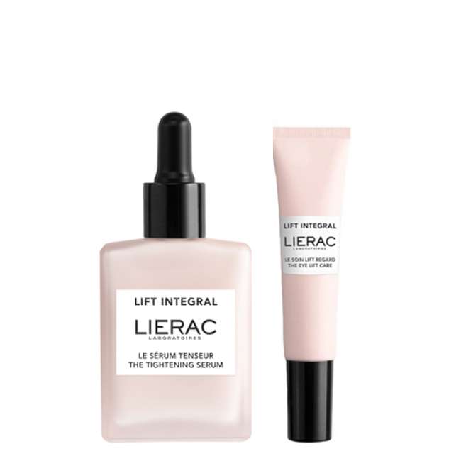 Lierac Lift Integral Serum Set Box of Lierac Lift Integral Serum Set by Lierac, a serum and eye care duo indicated for firming and smoothing wrinkles.