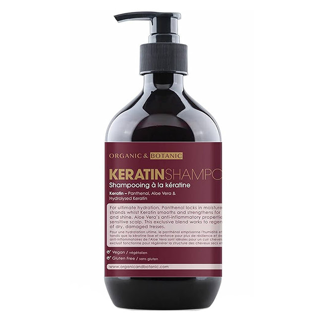 OrganicBotanicKeratinShampoo500ml Organic & Botanic Queratina Shampoo 500ml - Image 1
