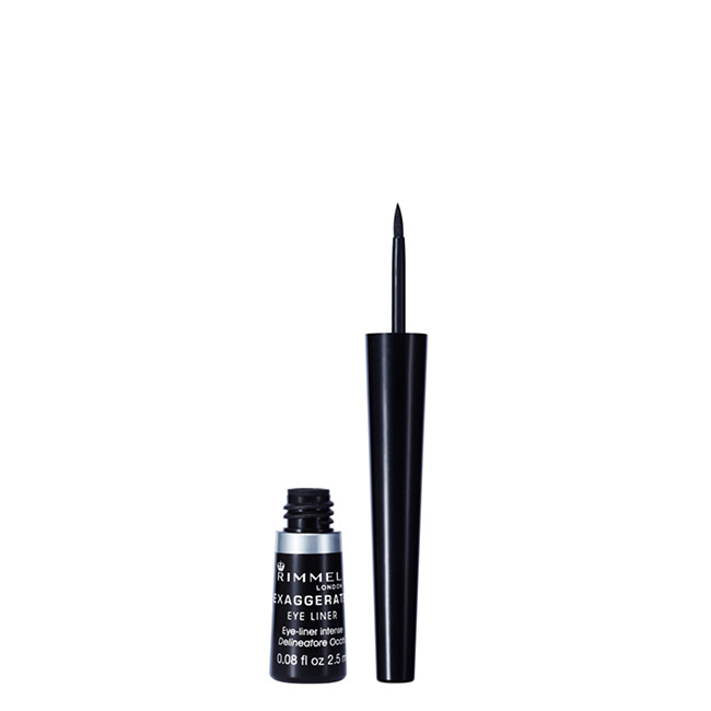 RimmelLondonExaggerateLiquidEyelinerColor001Black7g Rimmel London Exaggerate Eyeliner Líquido Color 001 Black 7g - Image 1