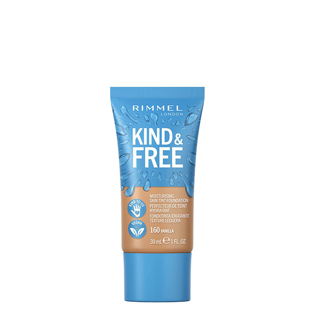 RimmelLondonKindFreeSkinTintFoundation160Vanilla30ml Rimmel London Kind & Free Base Color 160 Vanilla 30ml - 画像 (1)