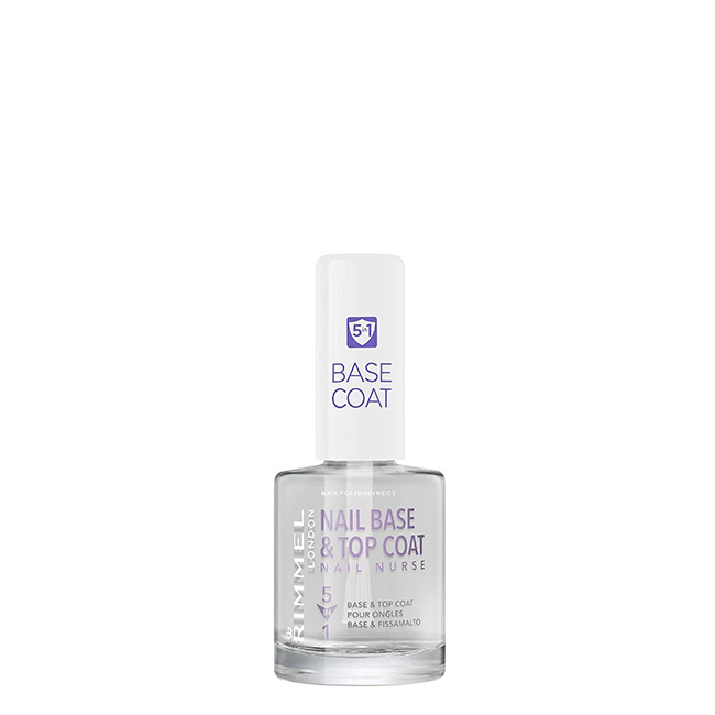 RimmelLondonNailNurseBaseTopCoat5-in-112ml Rimmel London Nail Nurse Base & Top Coat Verniz 5-em-1 12ml - Image 1