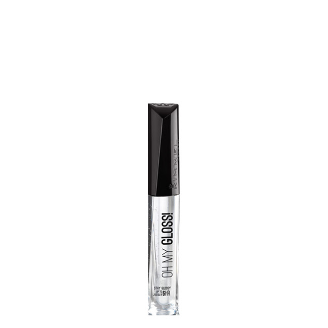 RimmelLondonOhMyGlossColor800CrystalClear65ml Rimmel London Oh My Gloss! Gloss Cor 800 Crystal Clear 6,5ml - Image 1