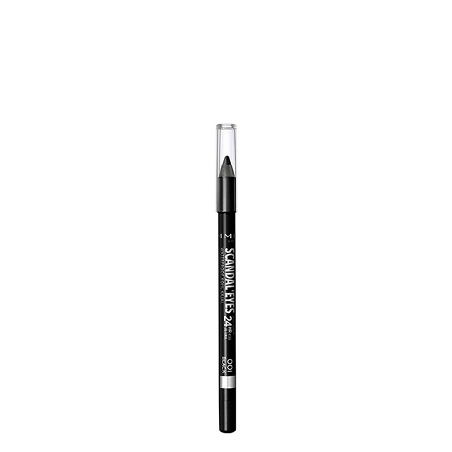 RimmelLondonScandalEyesWaterproofKohlKajal001Black13g Rimmel London Scandal'Eyes Waterproof Kohl Kajal Lápis Cor 001 Black 1,3g - Image 1