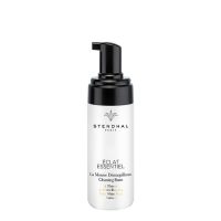 Product  container  of  Stendhal  Éclat  Essentiel  Cleansing  Foam  by  Stendhal,  a  mousse  indicated  for  removing  makeup  and  impurities.