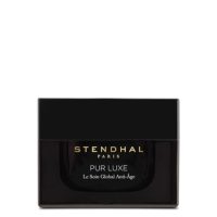 Jar  of  Stendhal  Pur  Luxe  Total  Anti-Aging  Care  by  Stendhal,  a  velvety  cream  indicated  for  improving  skin  elasticity  and  firmness.