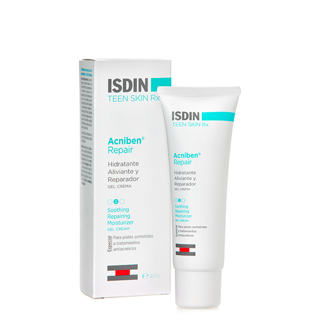 IsdinAcnibenRepairSoothingRepairingMoisturizerGelCream40ml Isdin Acniben Repair Gel-Creme Hidratante Anti-Acne 40ml - Image 1